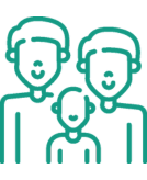 Family Icon Turquoise