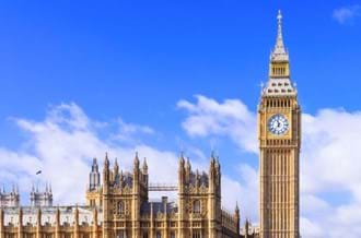 A landscape photo of Parliament building.